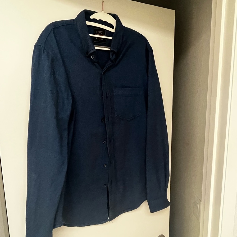 Casavva flannel men’s large blue